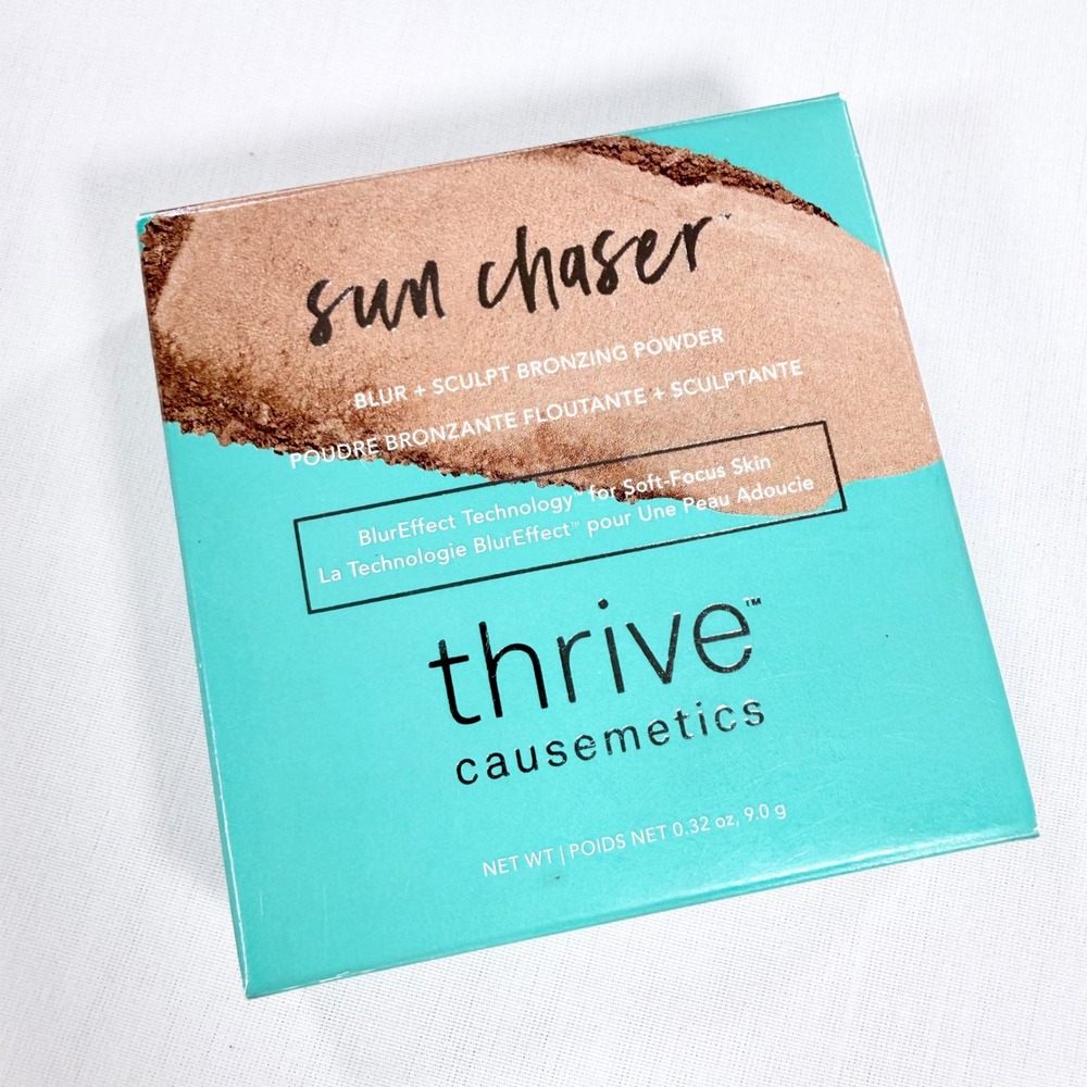 Thrive Causemetics Sun Chaser Blur Sculpt Bronzing Powder Eos Shimmer NIB 9g